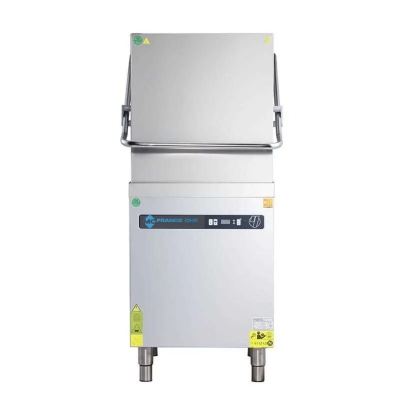 Lave-vaisselle a capot digital + pompe de détergent avec panier 500